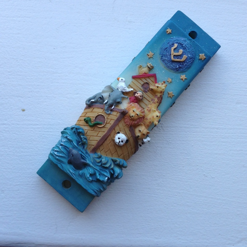 Brand New Unique Children's Noah's Ark Mezuza